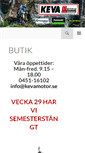 Mobile Screenshot of kevamotor.se
